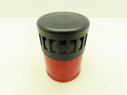 Allen Bradley 855T-B12YC4 Red LED Stack Light Tower 12V Top Piece Steady Sound