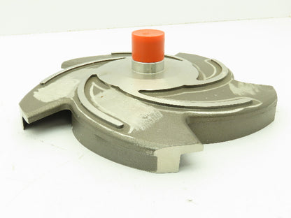 1129A20X10VC001 Stainless 5-Vane 10"OD 1"NPT Impeller For Ingersoll-Dresser Pump