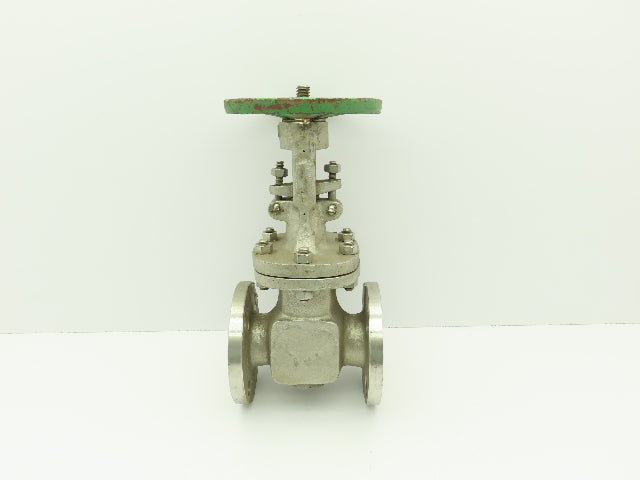 Newco 11F-C8M4-2 Manual  2" Flanged Stainless Gate Valve 150# Raised Face 4-Bolt