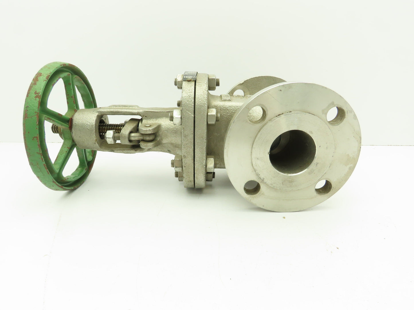 Newco 11F-C8M4-2 Manual  2" Flanged Stainless Gate Valve 150# Raised Face 4-Bolt