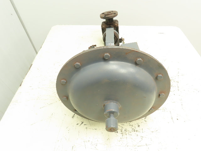 Mueller Pneumatic Diaphragm Actuator 1" Flanged Control Valve 72P315 Positioner