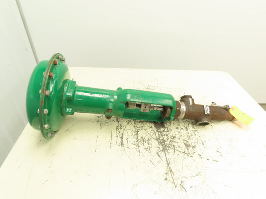 Fisher 667 Sz 40 Diaphragm Actuator M107AS Hydro Thermal HydroHeater Steam Valve