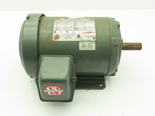 U.S. Motors T338A Energy Efficient Electric Motor 1.5HP 1740RPM 460V 3PH 145T Fr