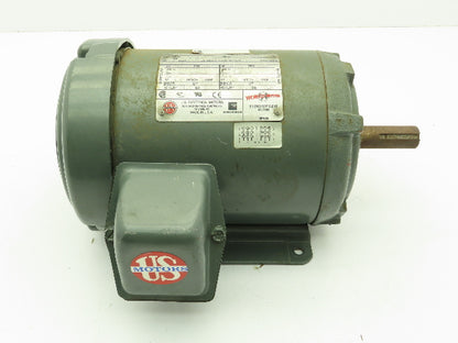 U.S. Motors T338A Energy Efficient Electric Motor 1.5HP 1740RPM 460V 3PH 145T Fr