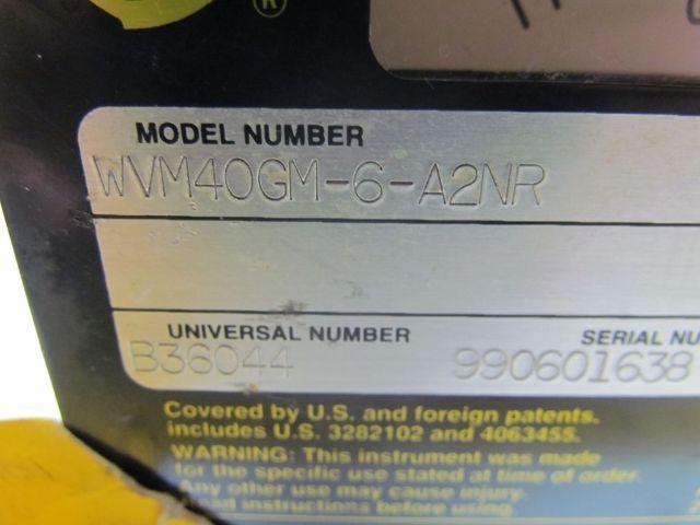 Universal Flow Monitor WVM40GM-6-A2NR B36044 Fluid Meter 40 gpm Type 12-13 NEW