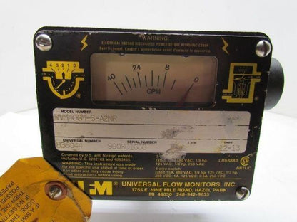 Universal Flow Monitor WVM40GM-6-A2NR B36044 Fluid Meter 40 gpm Type 12-13 NEW