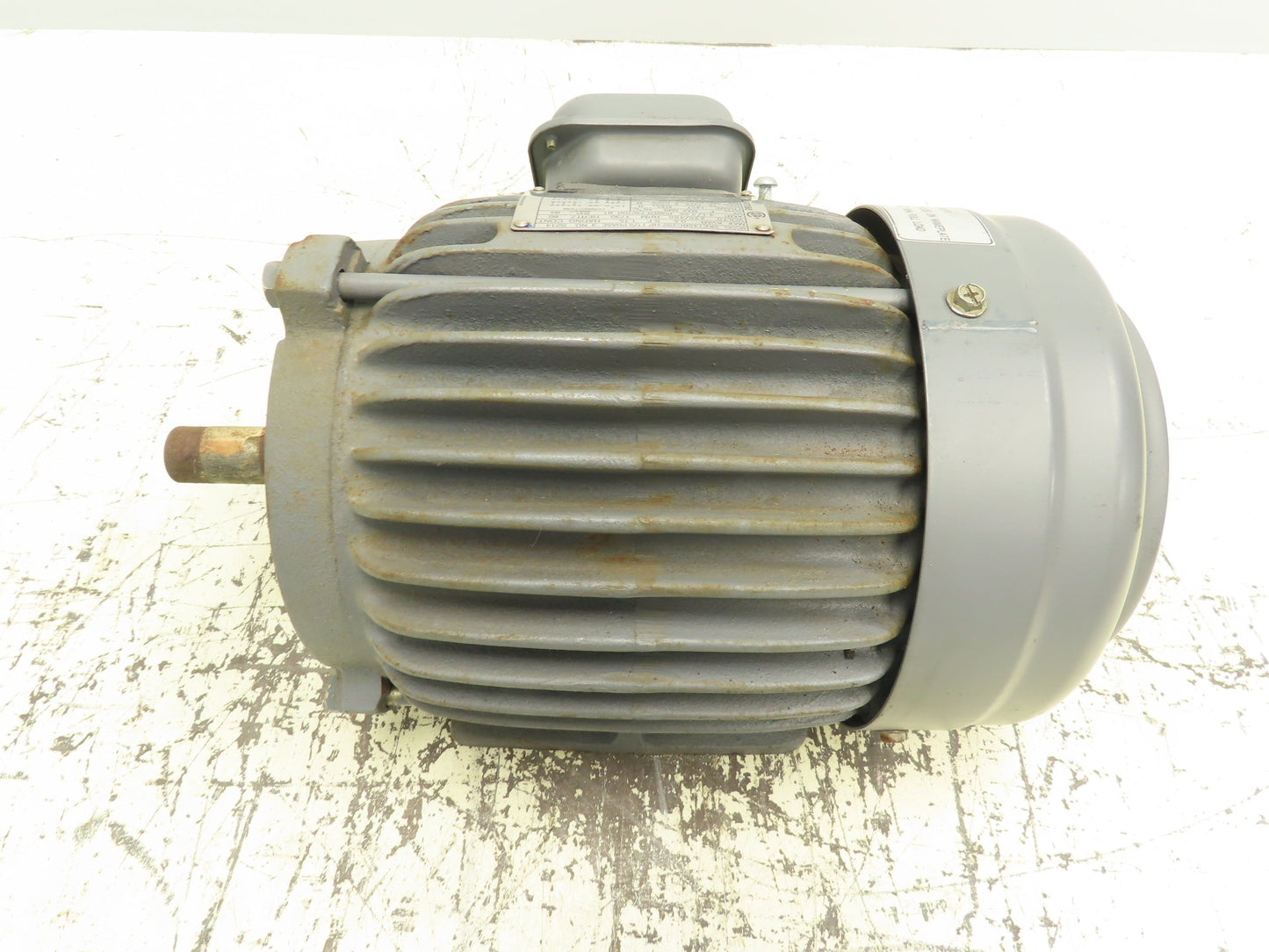 GE Motors 5KE145BC202 Electric Induction AC Motor 1.5HP 1730RPM 460V 3PH 145T