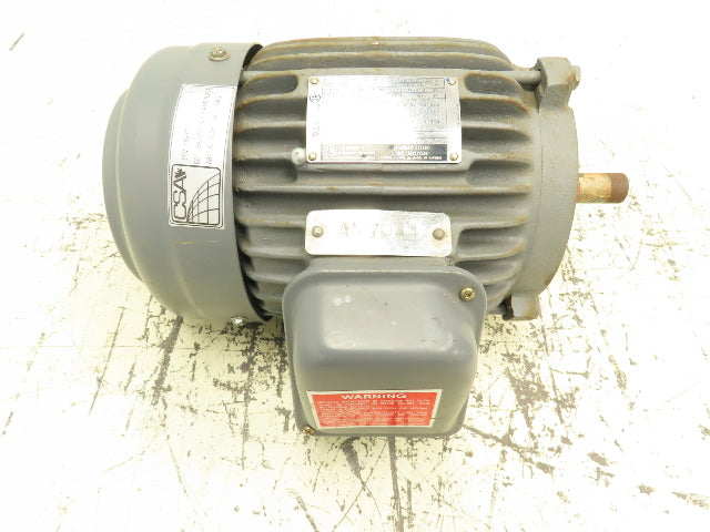 GE Motors 5KE145BC202 Electric Induction AC Motor 1.5HP 1730RPM 460V 3PH 145T