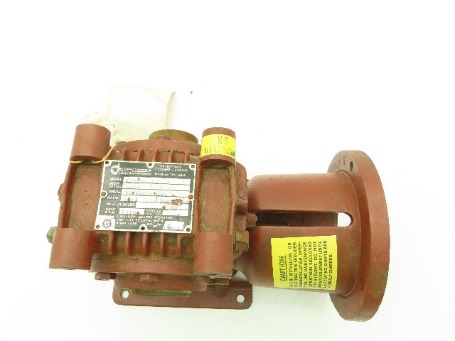 Ex-Cell-O HSHU20-X2 Right Angle Gear Reducer 10:1 Ratio 1750 Input RPM 1.37"Bore
