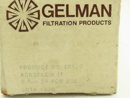 Gelman 12570 Acroflow II Filter Cartridge 0.2 um 10"  LOT OF 2