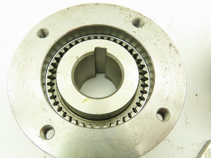 Zurn Amerigear F101-SB Gear Coupling Sleeve & Hub Set  1" Bore 2 Halves
