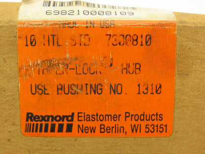 Rexnord 10HTLSTD Taper-Lock Coupling Hub 1310 Bushed 7300810