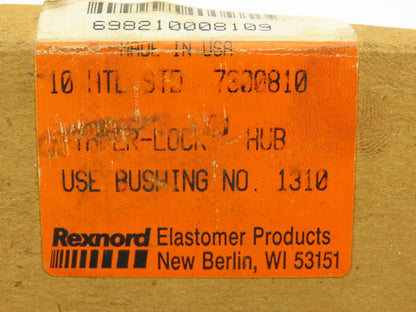 Rexnord 10HTLSTD Taper-Lock Coupling Hub 1310 Bushed 7300810