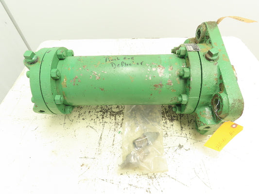 Glassport Cylinder Works Hydraulic Cylinder 6" Bore 13-13/16"Stroke Flange Mount