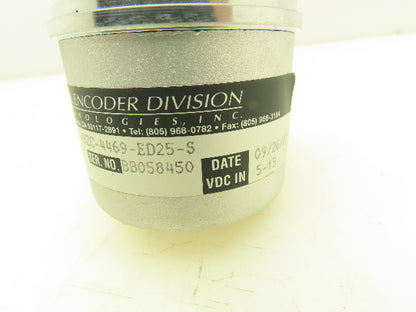 BEI 924-01013-485 Encoder Tachometer 2500 PPR