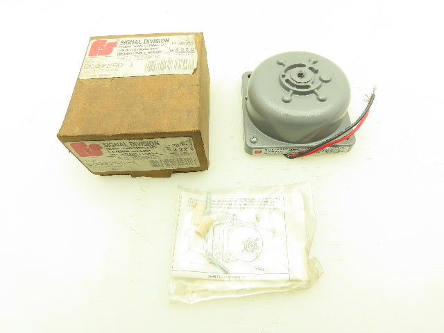 Federal Signal 600*250-1 Bell Mechanism 250VDC Gray 600*250-1