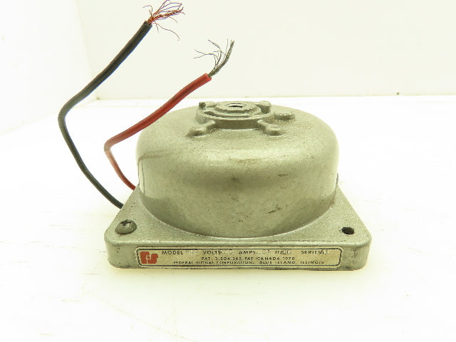 Federal Signal 600*250-1 6002501 600-250-1 Bell Mechanism 250VDC Gray