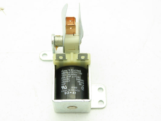 Potter & Brumfield S86R5A1B1D1-120 Power Relay 120V 20A SPDT Contact 800 Ohm