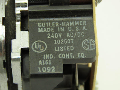 Cutler Hammer 10250T202N Indicator Light 240V 30.5mm No Lens  LOT OF 2