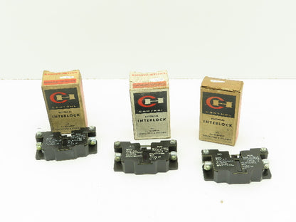 Cutler Hammer 10933 Contactor Starter Interlock Sz 2, 3, 4, 5  LOT OF 3