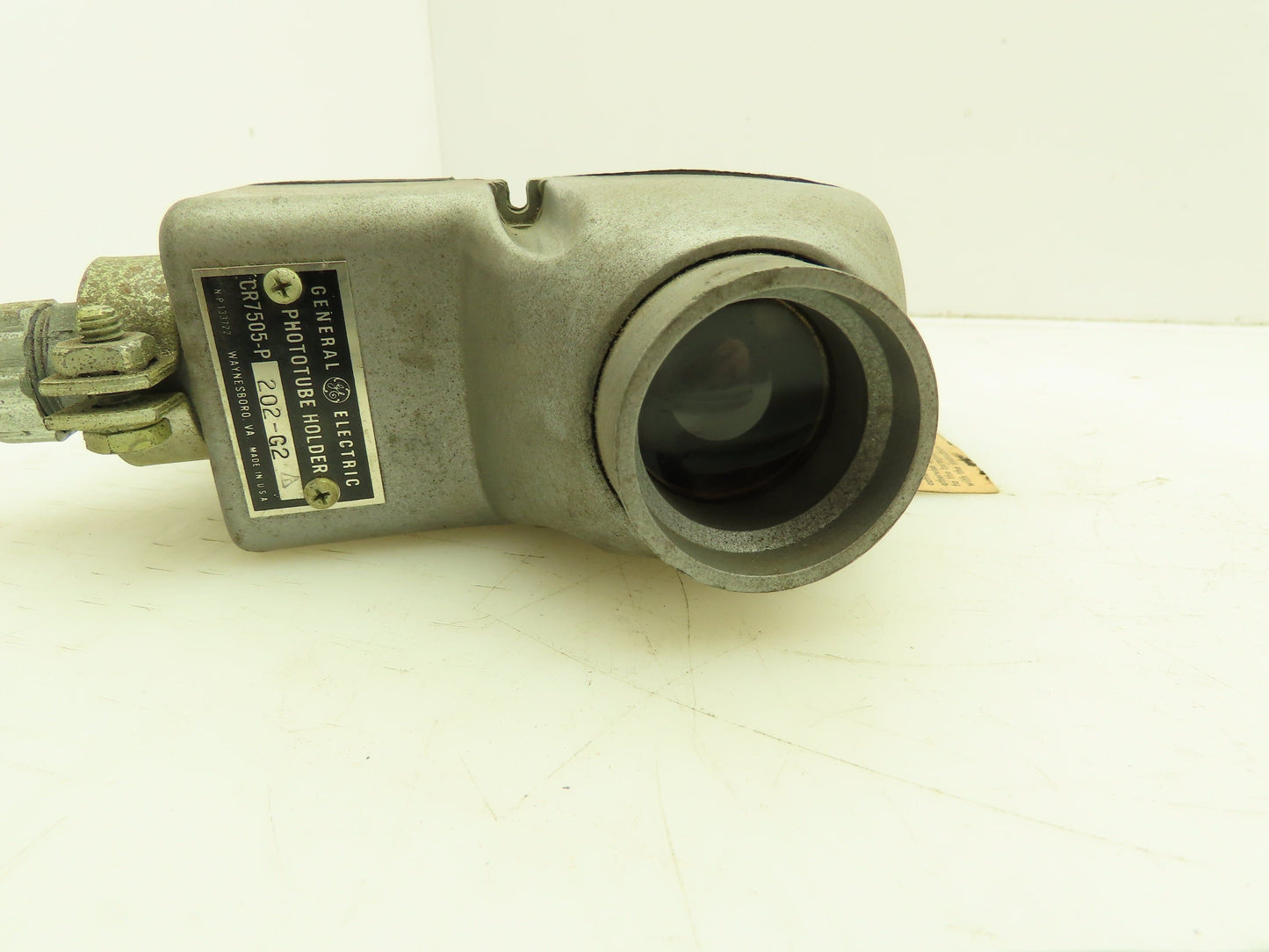 General Electric CR7505-P GE Phototube Holder Light Sensor Vintage Photo Eye