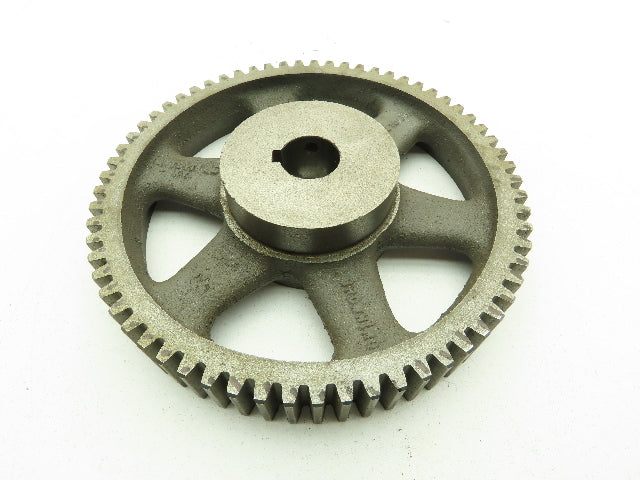 Browning NCS1065 External Tooth Spur Gear 10-DP 14.5°PA 65-Teeth 7/8" Bore