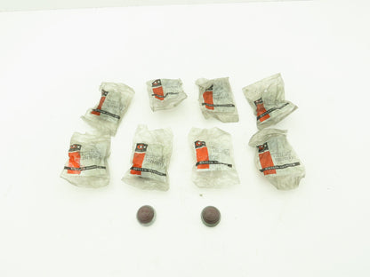 Cutler Hammer 10250TC33 Indicator Light Dome Lens RED Plastic  LOT OF 10