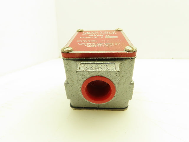Namco D200G-NP-B-R Snap Lock Limit Switch Mark II 20A 115V 5A 575V