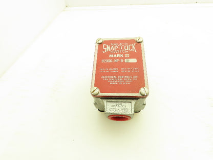 Namco D200G-NP-B-R Snap Lock Limit Switch Mark II 20A 115V 5A 575V