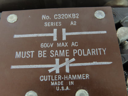 Cutler Hammer C50DN3 NEMA Size 2 Reversing Contactor 45A 120V Coils Ser B1