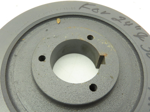 Browning 1TB68 Bushing Bore V-Belt 1-Groove Pulley Sheave 7-3/16"OD LOT OF 3