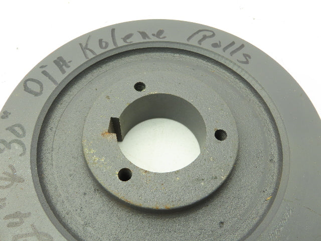 Browning 1TB68 Bushing Bore V-Belt 1-Groove Pulley Sheave 7-3/16"OD LOT OF 3