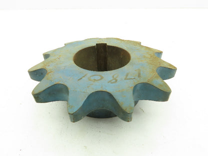 Morse B1012 B 1012 Roller Chain Sprocket 12-Tooth 2-3/16"ID 1/2"Keyway LOT OF 2