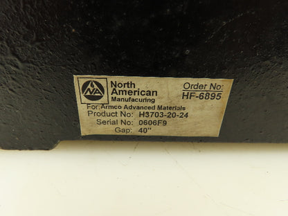 North American Mfg H3703-20-24 All Cast DSS Digital Sensing System 40" Gap