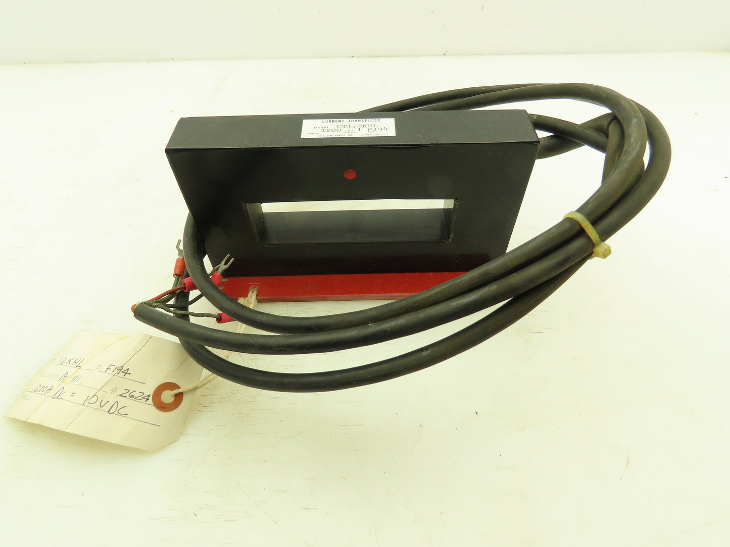 Ohio Semitronics CT1.2KHL Current Transducer 1200 A Power Metering DC