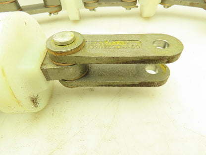 Hapman H39326SD-A00 4" Dia. Stainless Tubular Drag Conveyor Chain 6' 6"