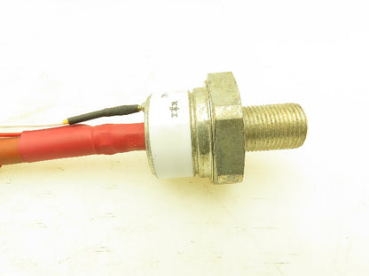 I+R 78-4874 UNMP Thyristor Diode DC 35-32 8405 8 " Lead Cable 3/8 Eyelet 3/4"-16