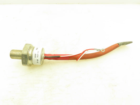 I+R 78-4874 UNMP Thyristor Diode DC 35-32 8405 8 " Lead Cable 3/8 Eyelet 3/4"-16