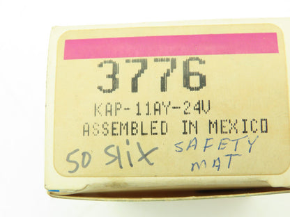 Potter & Brumfield KAP-11AY-24 General Purpose Relay 24V 5A 240VAC 1PH 8-Pin