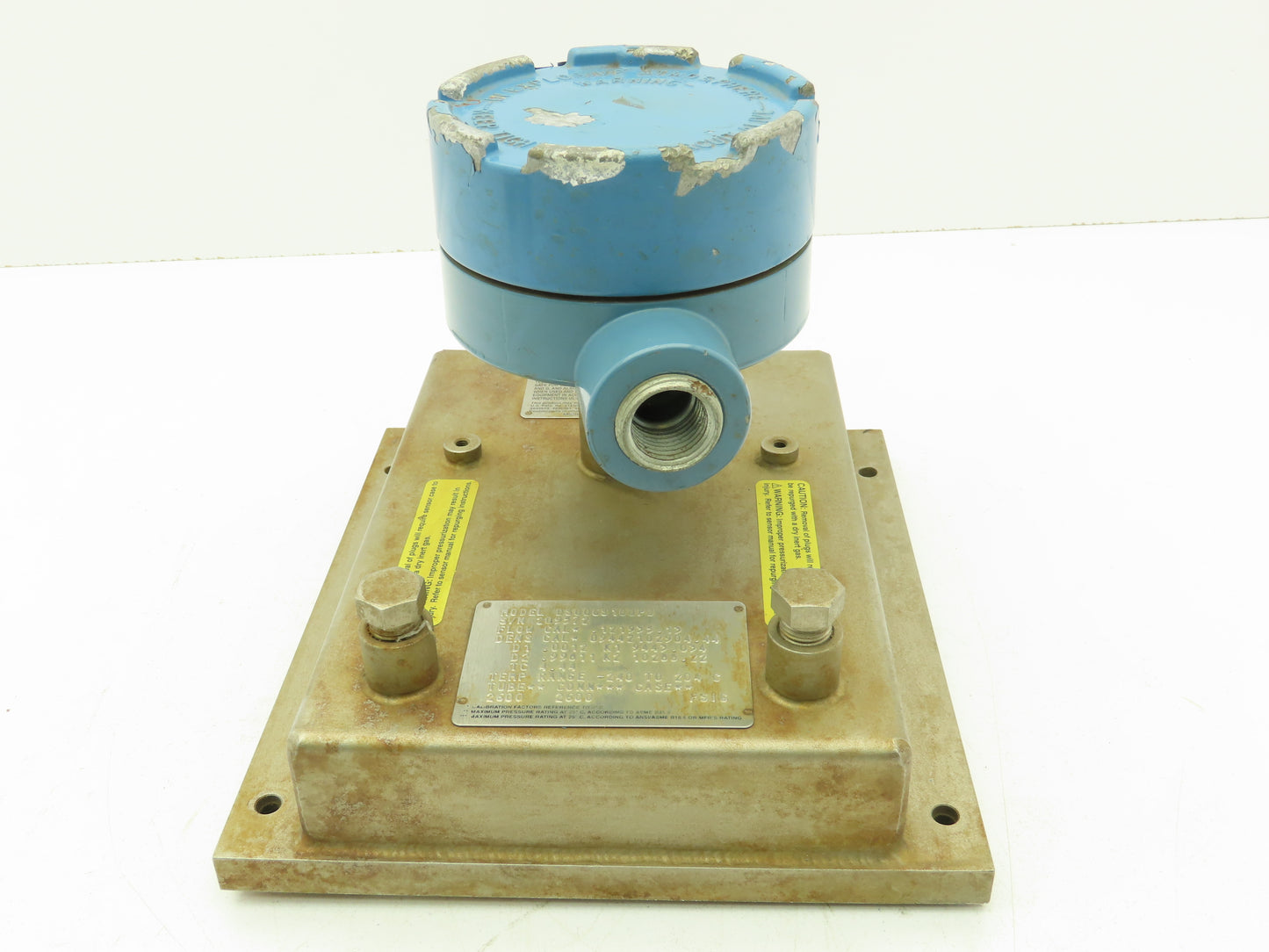 Micro Motion DH006S100PU Mass Flow Sensor -240 to 204°C 2600 PSI High Pressure