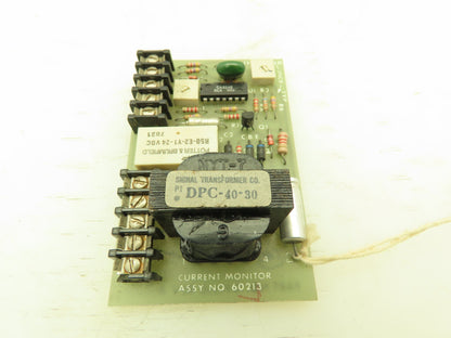 Fincor 1041550 Current Monitor Circuit Board Rev A 60213