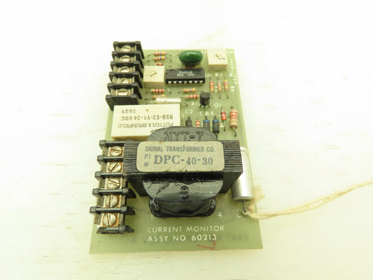 Fincor 1041550 Current Monitor Circuit Board Rev A 60213