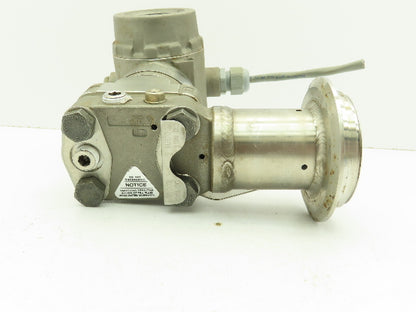 Rosemount 3051CG4A22A1JS1M6 Pressure Transmitter 0-150 PSI w/ 1199 Seal 2.75" ID