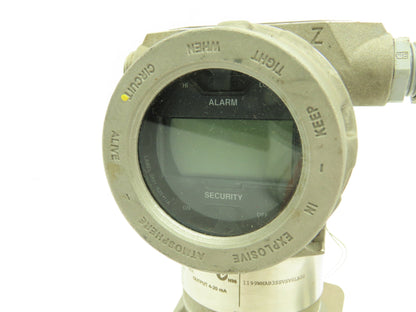 Rosemount 3051CG4A22A1JS1M6 Pressure Transmitter 0-150 PSI w/ 1199 Seal 2.75" ID