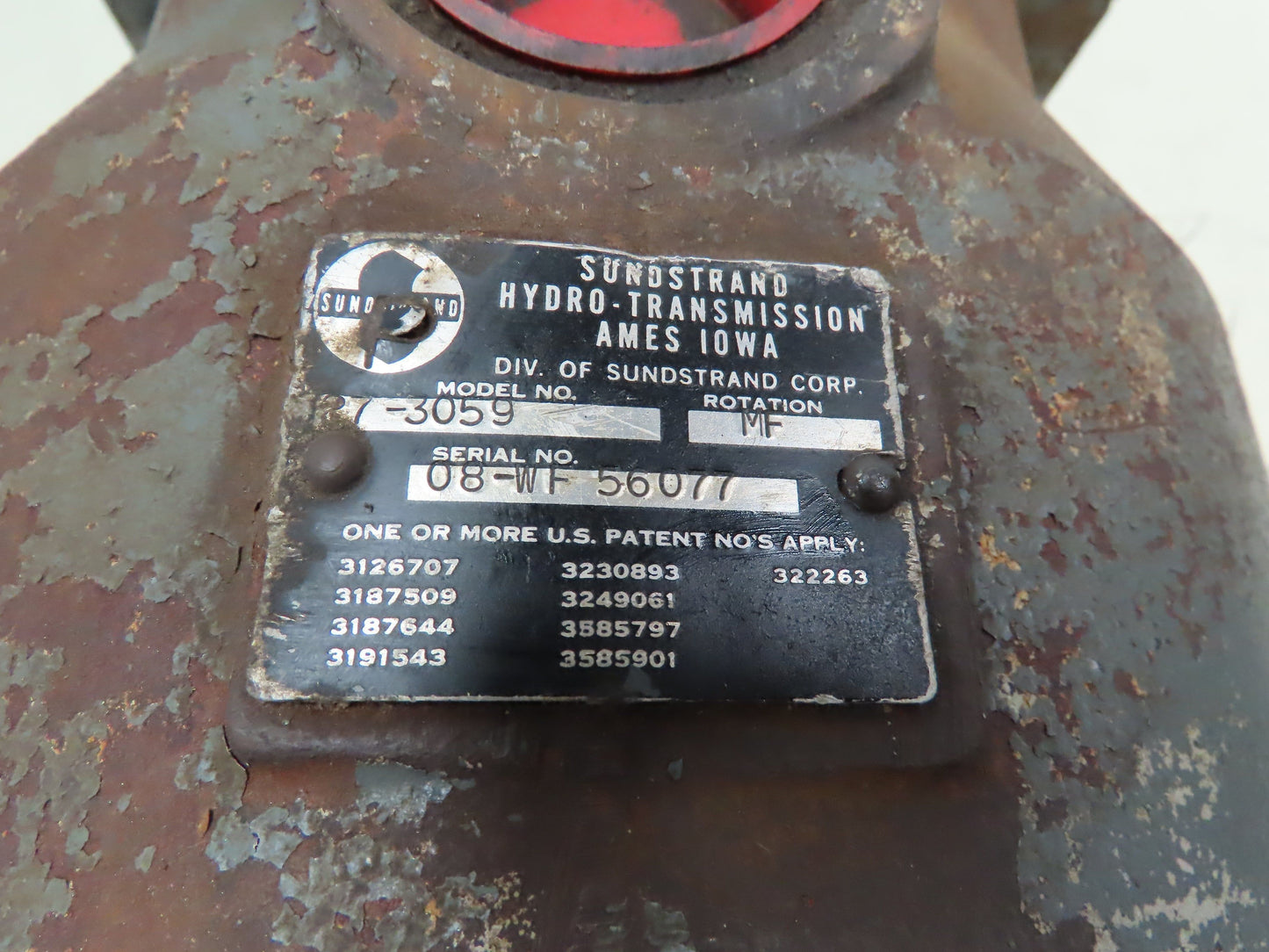 Sundstrand Hydro-Transmission 27-3059 Hydraulic Motor