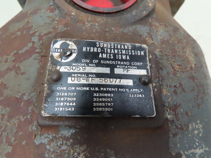 Sundstrand Hydro-Transmission 27-3059 Hydraulic Motor