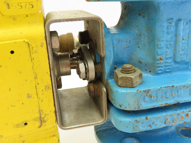 Hytork 131 Pneumatic Spring/Air Actuator 1" Flanged AKH2 Ball Valve FEP Lined