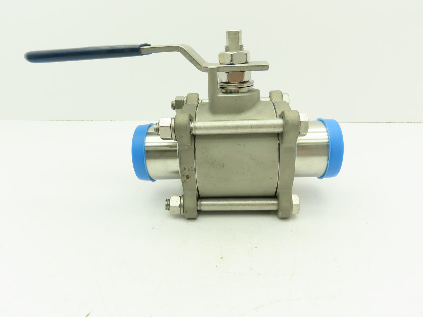 PBM  SPH-H5B-A-A038 Stainless 316 Sanitary 3Pc Ball Valve 2" Butt Weld 720PSI