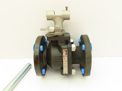 Watts 1801-262A-FS-M2 Steel 2Pc Flanged 2" Ball Valve 150# 285 CWP Full Port