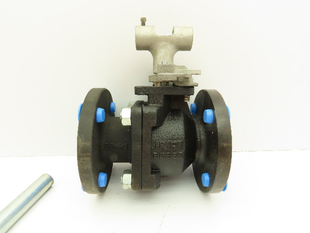 Watts 1801-262A-FS-M2 Steel 2Pc Flanged 2" Ball Valve 150# 285 CWP Full Port